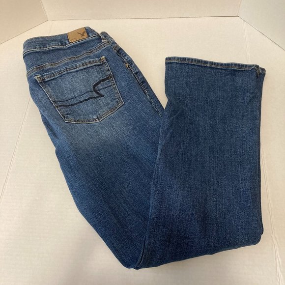 American Eagle Womens Vintage Boot Cut Jeans Sz 6R - Picture 1 of 6